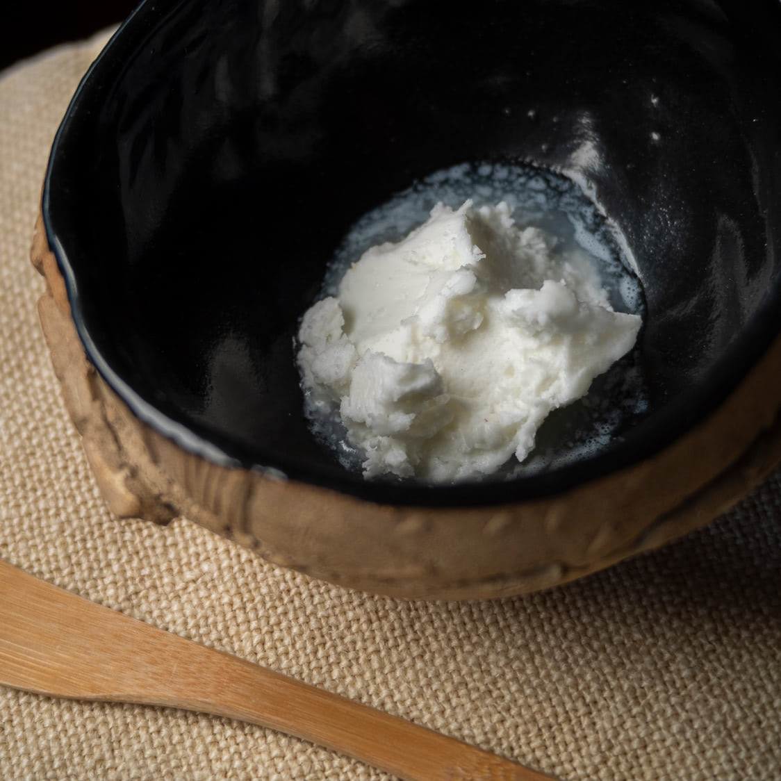 Montoncito de leche mecida.