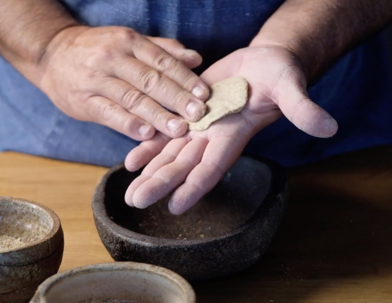 Tortitas de harina de cebada
